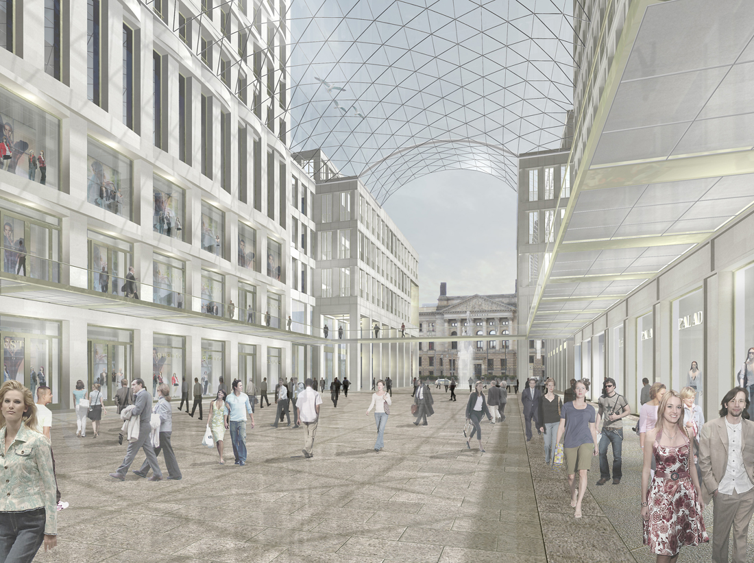 柏林莱比锡广场韦特海姆区域项目丨德国柏林丨Jan Kleihues与Götz Kern-6