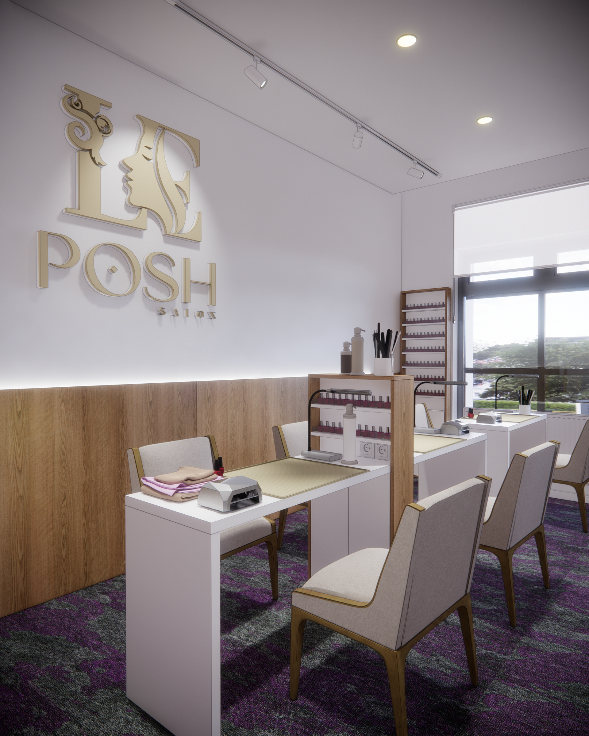 办公室设计与渲染-42