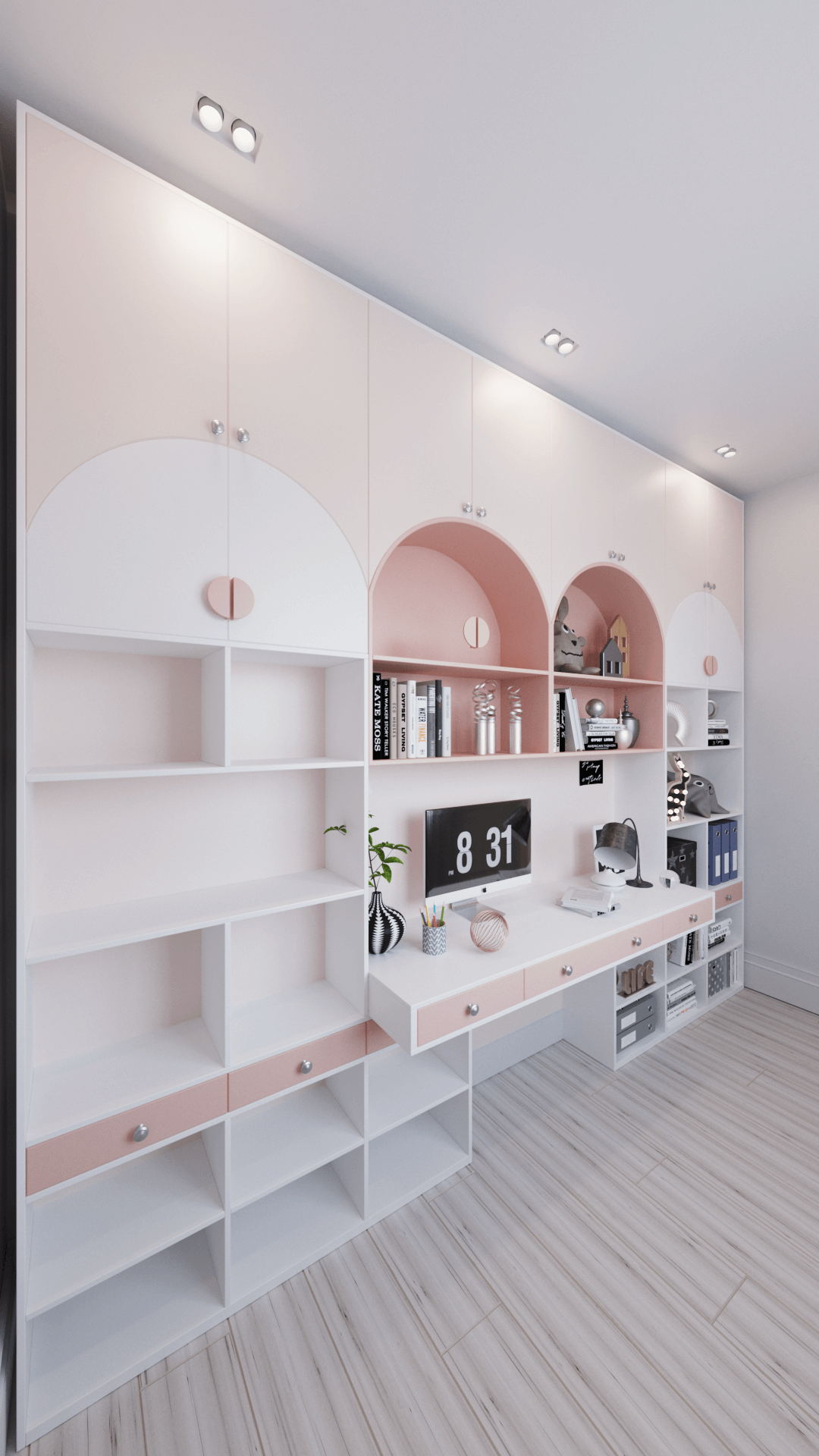 170㎡浅色系公寓设计 方寸之间，皆是雅韵！-27