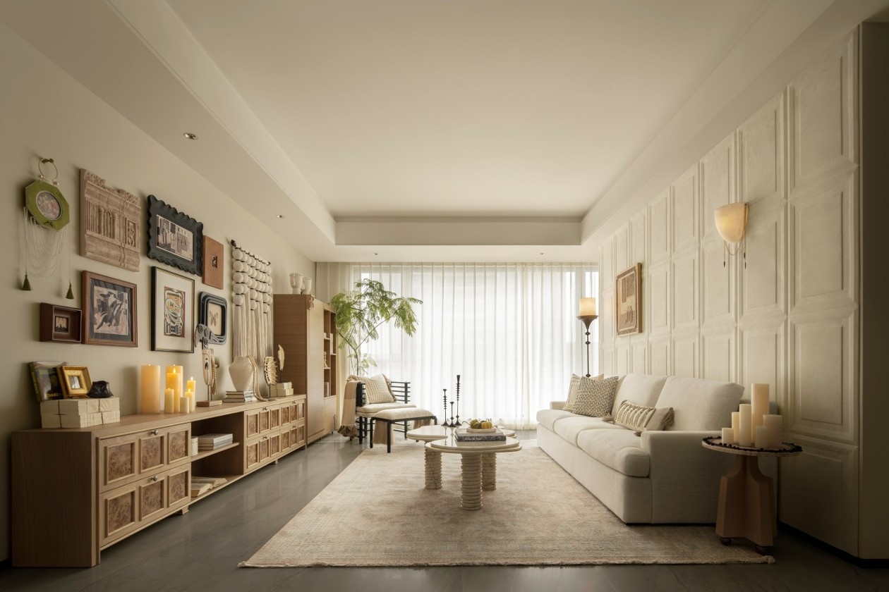 招商揽阅书华样板间丨中国西安丨元禾大千-1