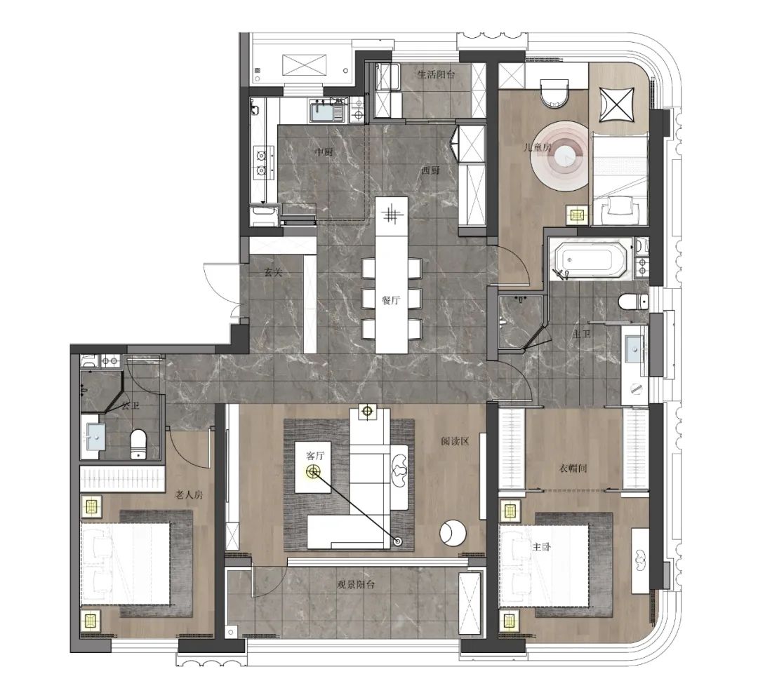 自然之境,现代简约的诗意居所丨中国银川丨重庆米修室内设计有限公司-50