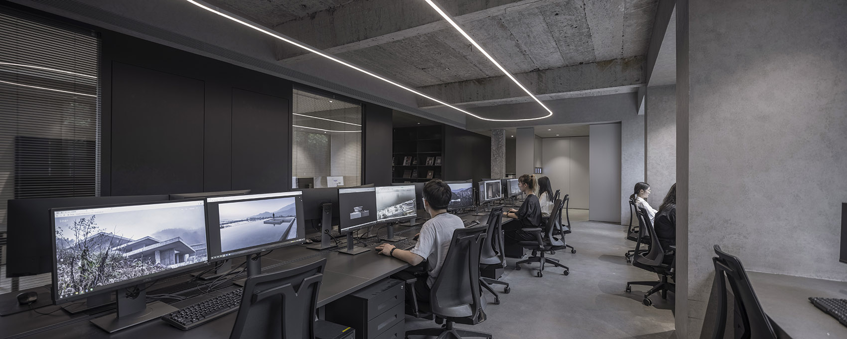 浙江工商大学办公空间改造-43