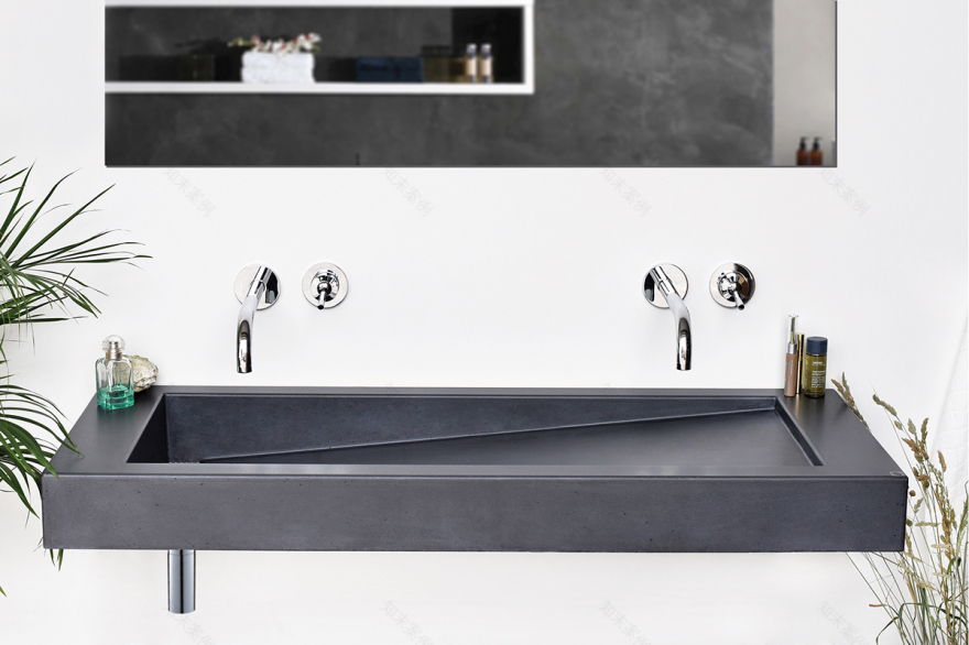 轻质抗压,打造极简洗漱空间-20