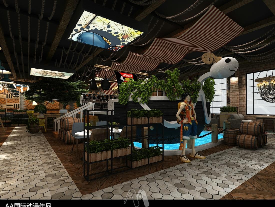 AA国际动漫海贼王主题店-2
