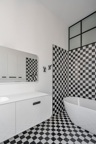 西班牙瓦伦西亚 280 平米复古公寓的重生-46