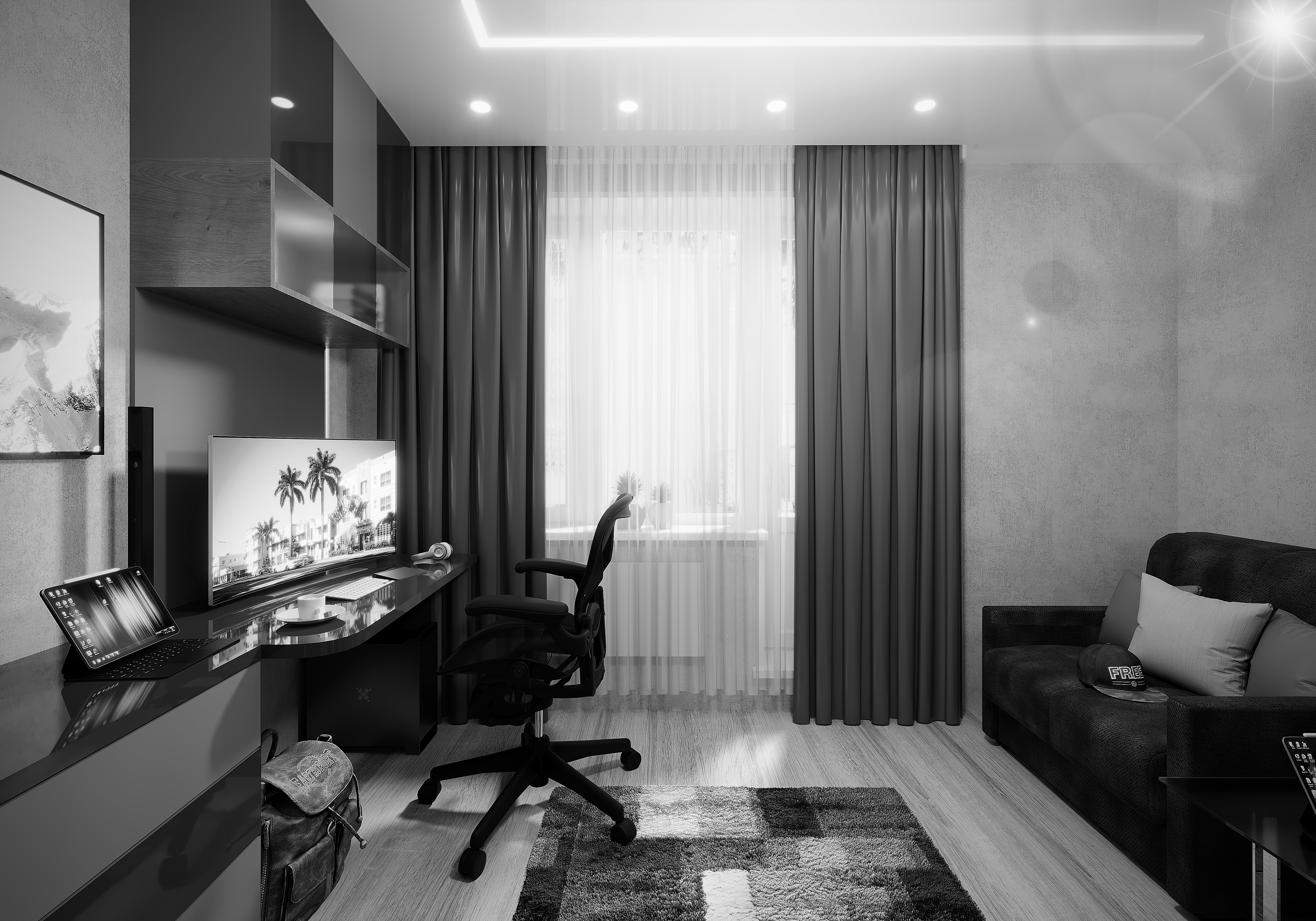 儿童房设计概念丨俄罗斯莫斯科丨Michail Koznev-16