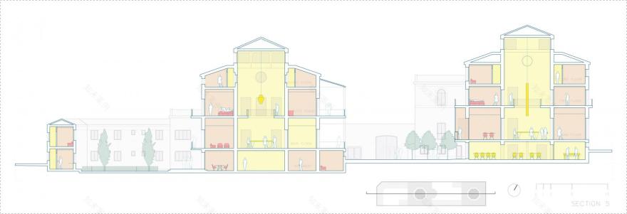 西班牙 Granada 大学学生公寓 | 古典与现代的完美融合-17