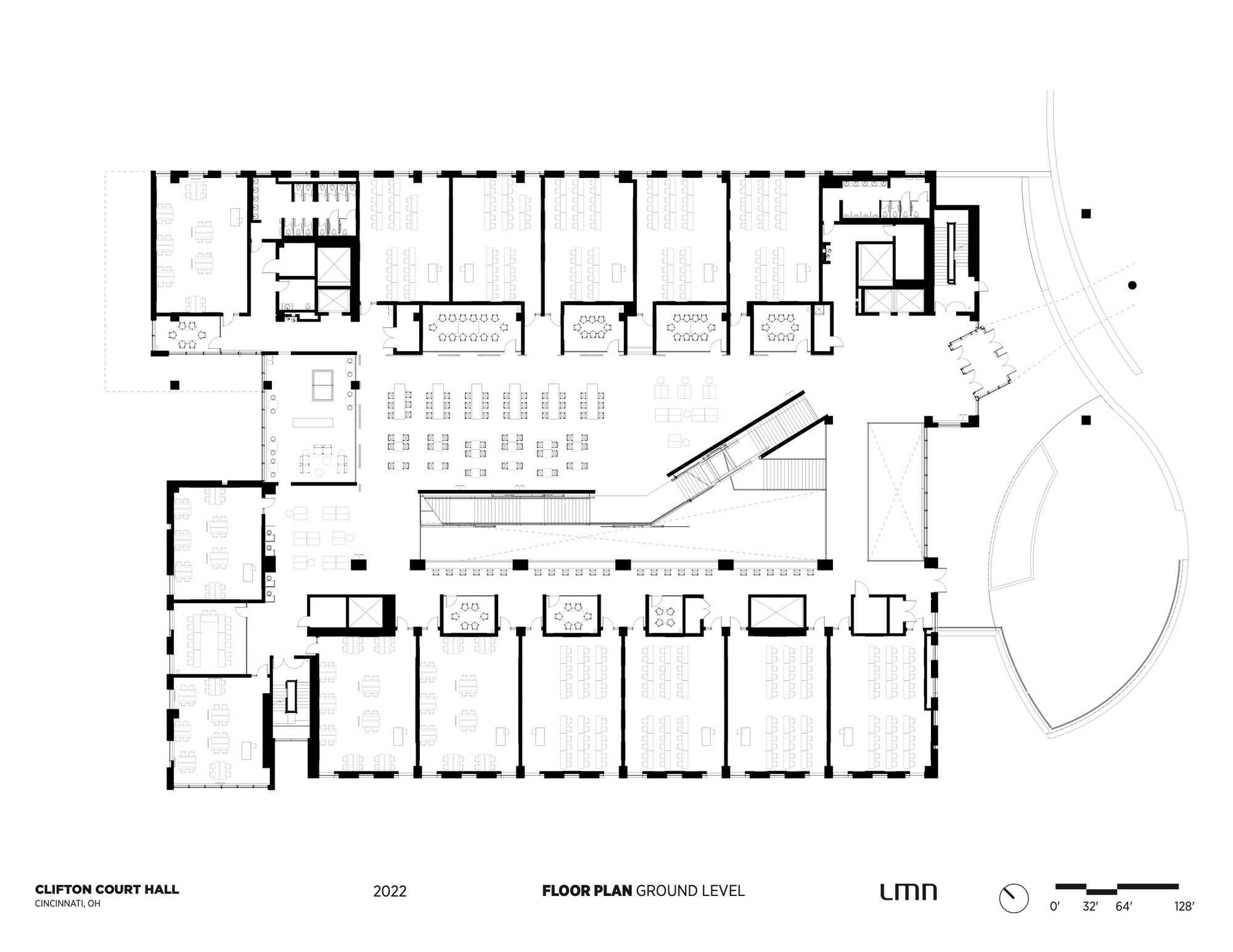 克利夫顿法院大厅丨美国辛辛那提丨LMN Architects-50