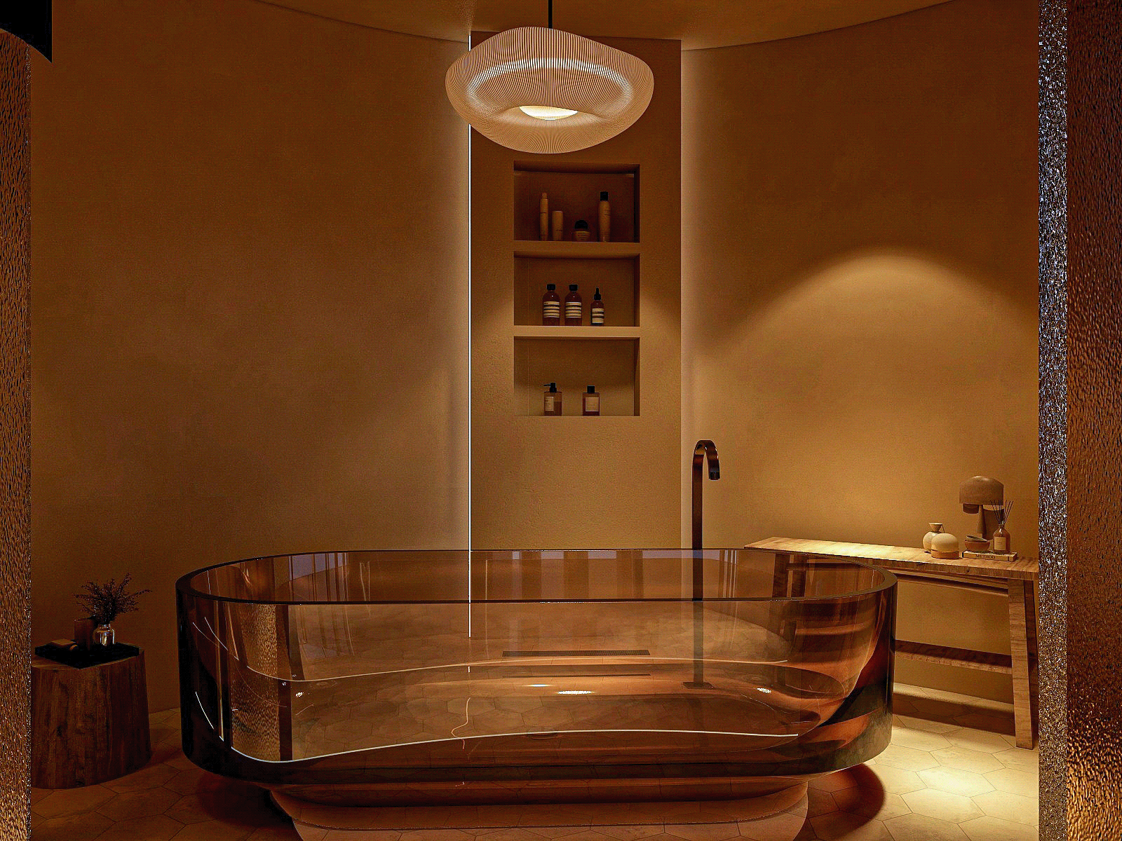 A modern and luxurious bathroom design-7