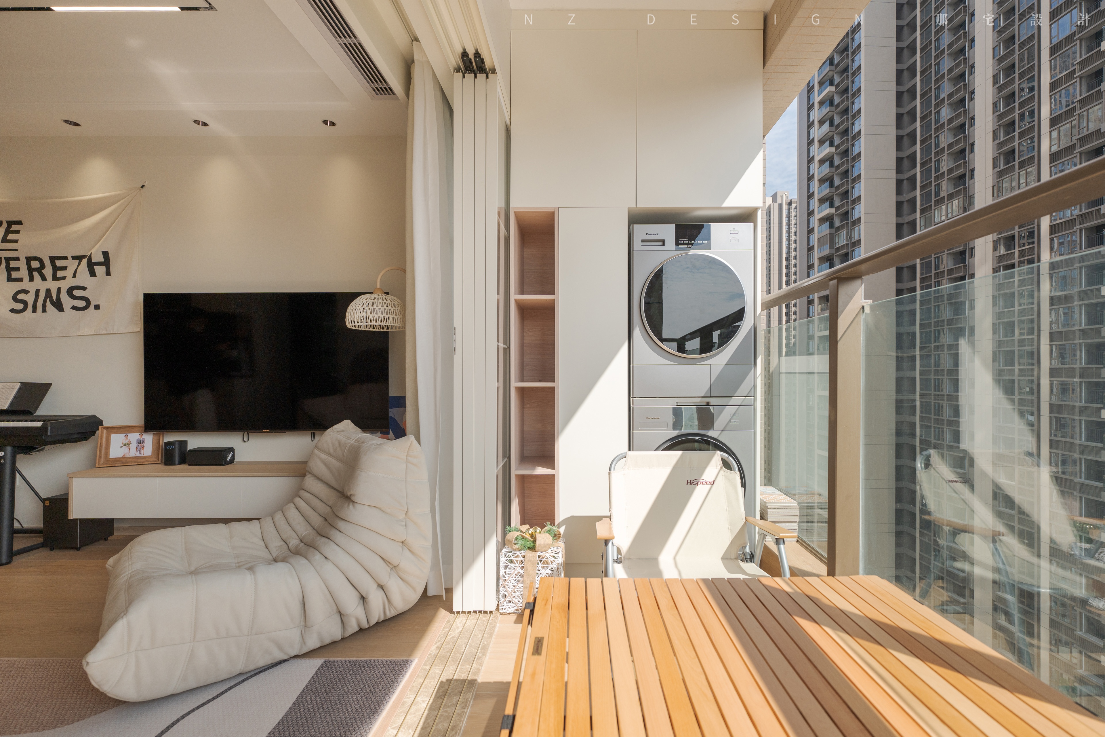 日式原木风家庭空间设计丨中国深圳丨那宅设计事务所-43