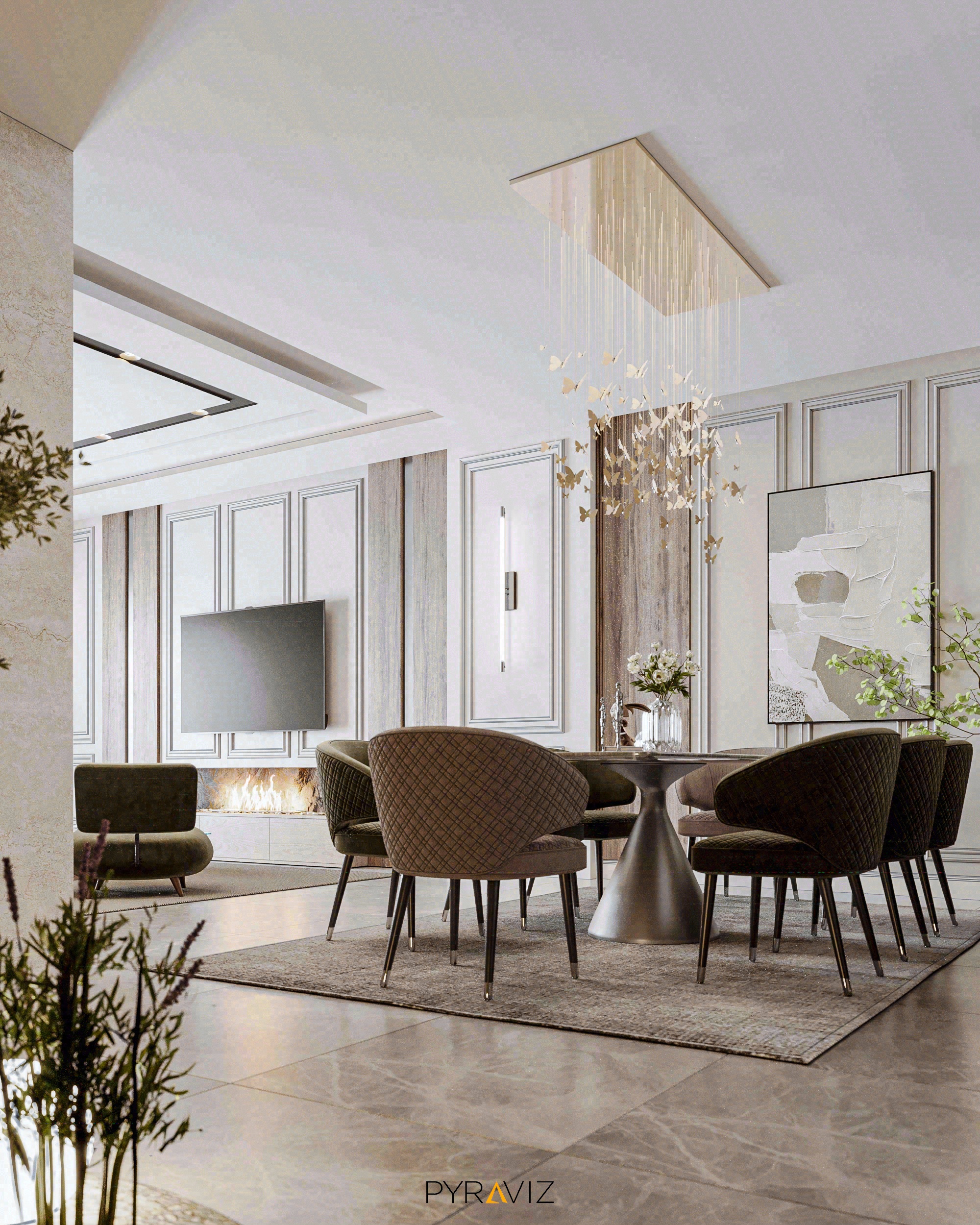 私人新古典主义别墅丨沙特阿拉伯利雅得丨PYRAVIZ-5