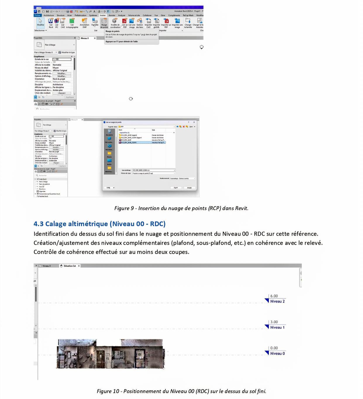 Nuage de points & Convention BIM-7