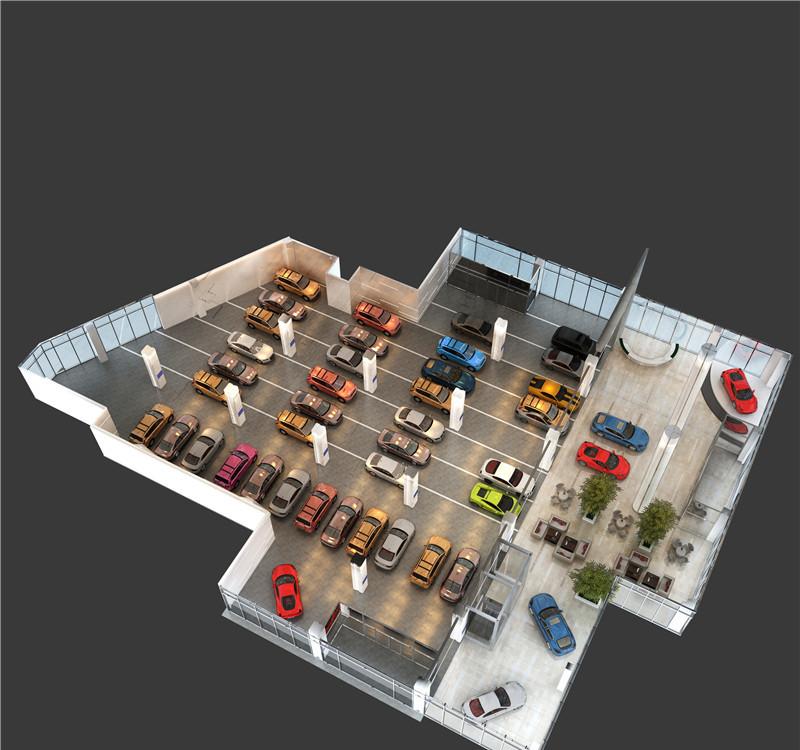 香江汽车城设计装修工程-5