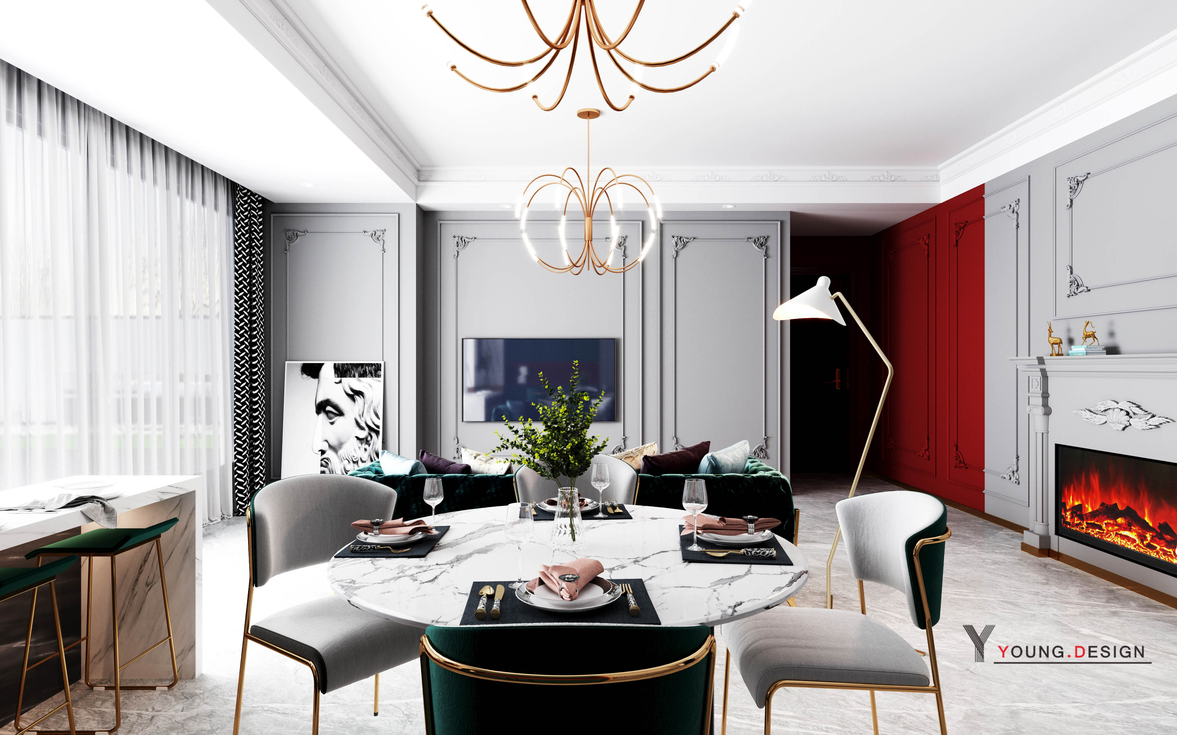 杭州潮流色空间设计-11