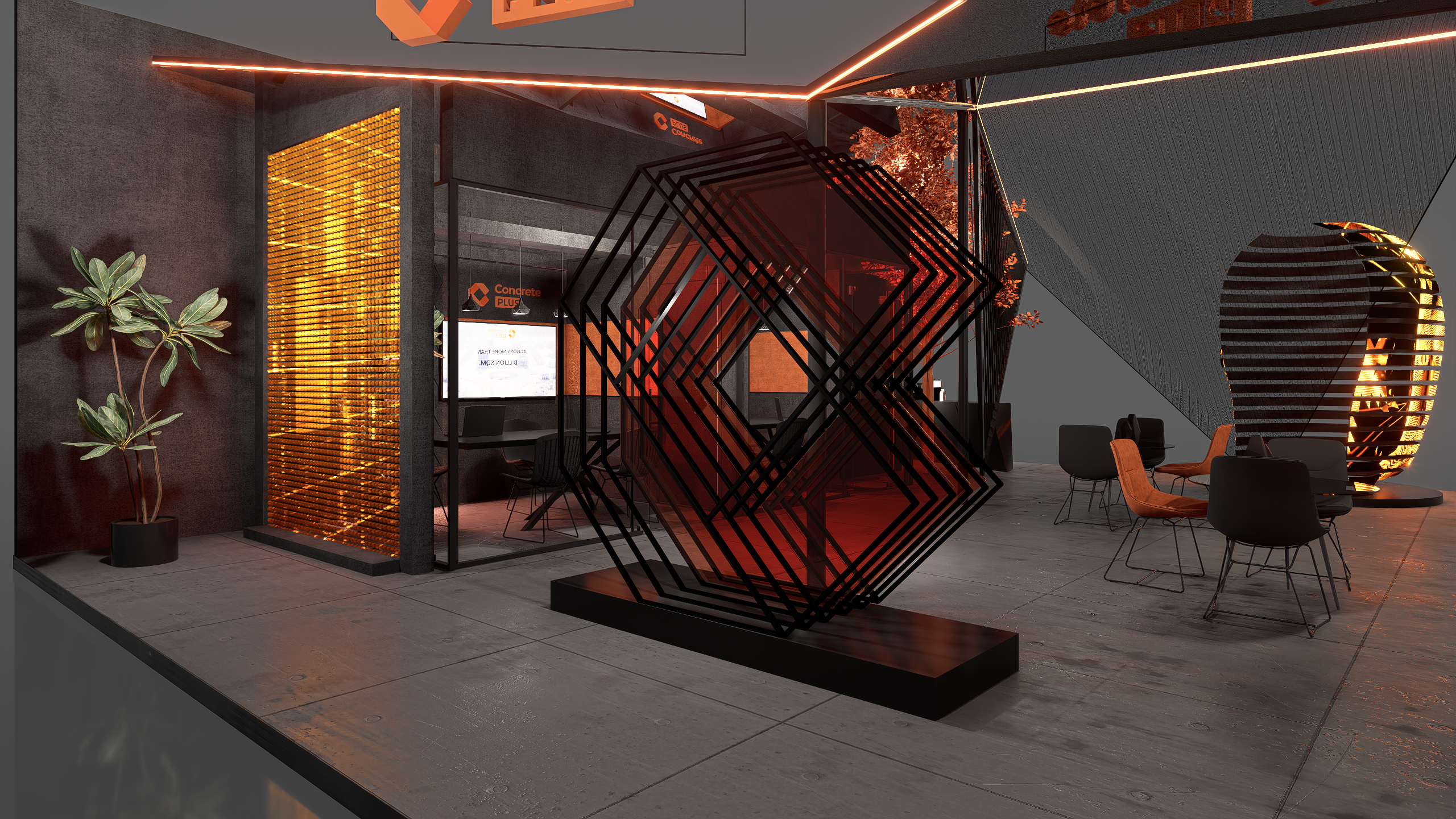 Concrete Plus Booth _ Big 5 Expo-17