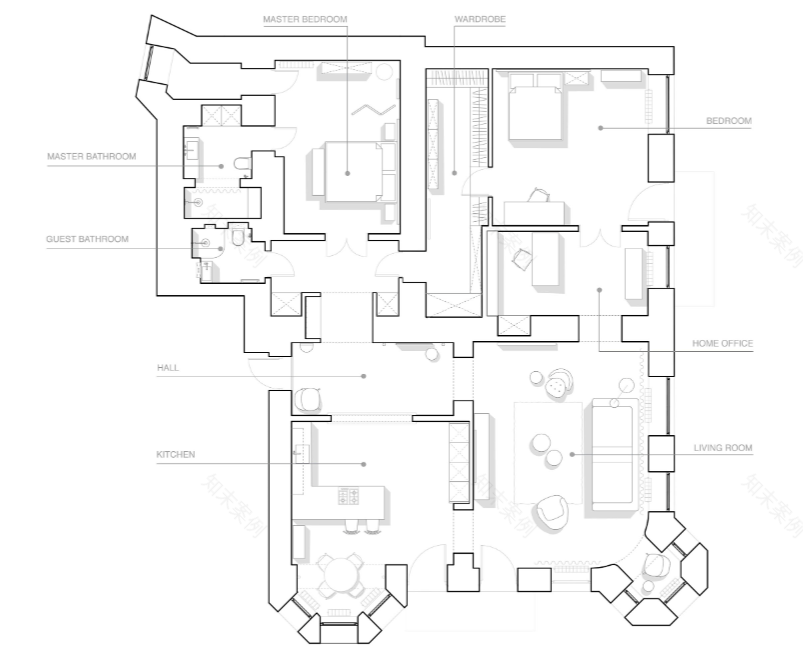 从老宅到新家,175㎡原木风设计-4