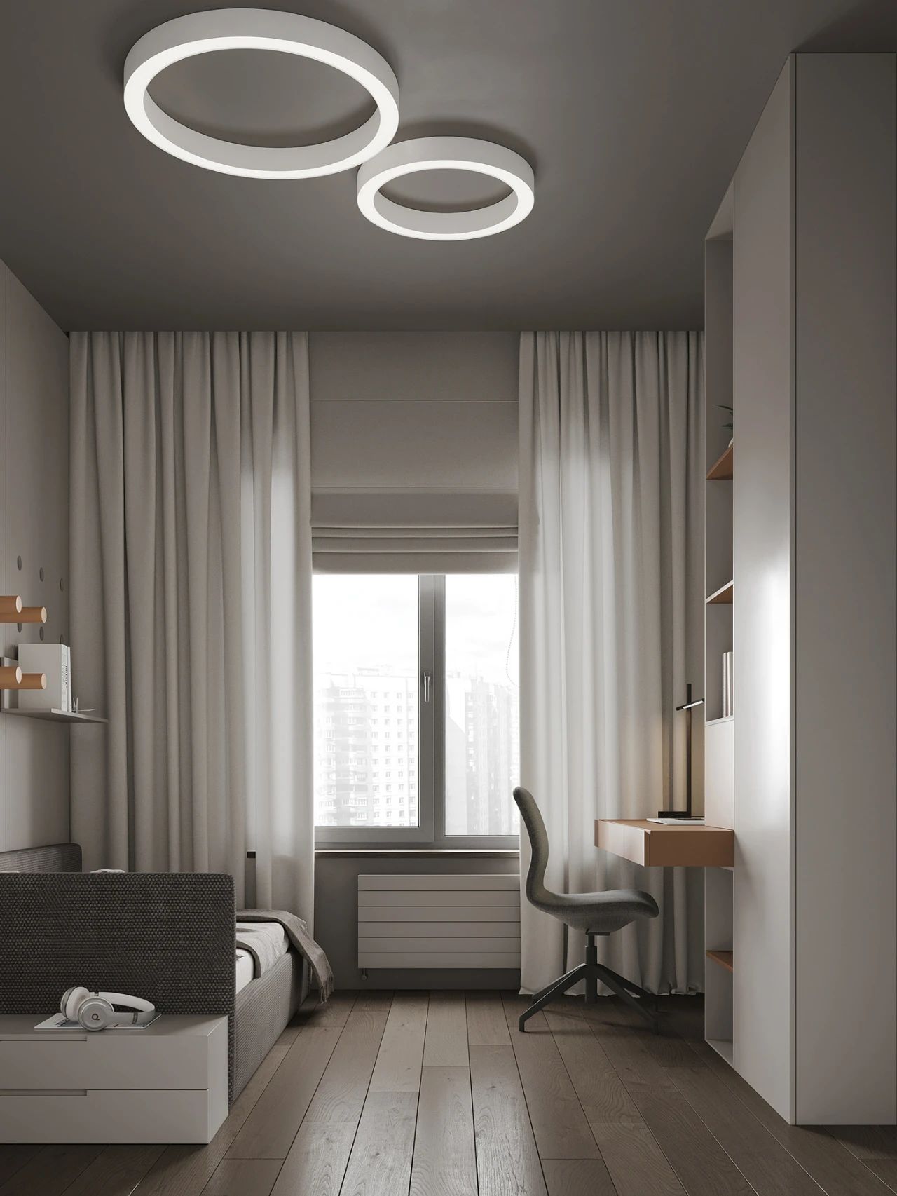 现代简约北欧风家居空间设计丨俄罗斯丨Aspecta Studio-51