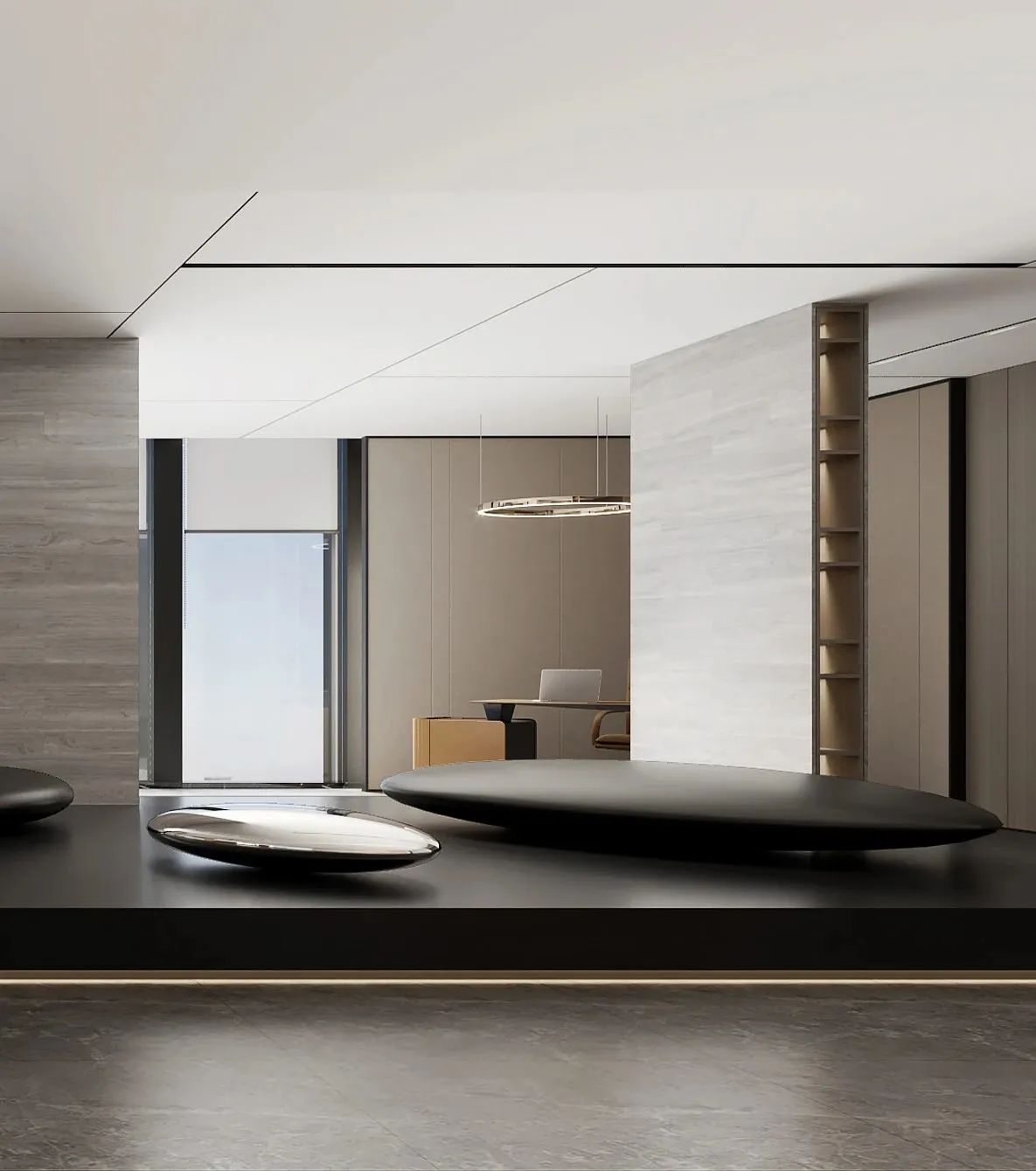 杭州现代企业办公空间设计丨中国杭州丨大麦设计-11