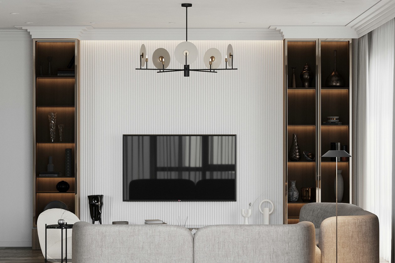 灰色系小空间公寓设计-4