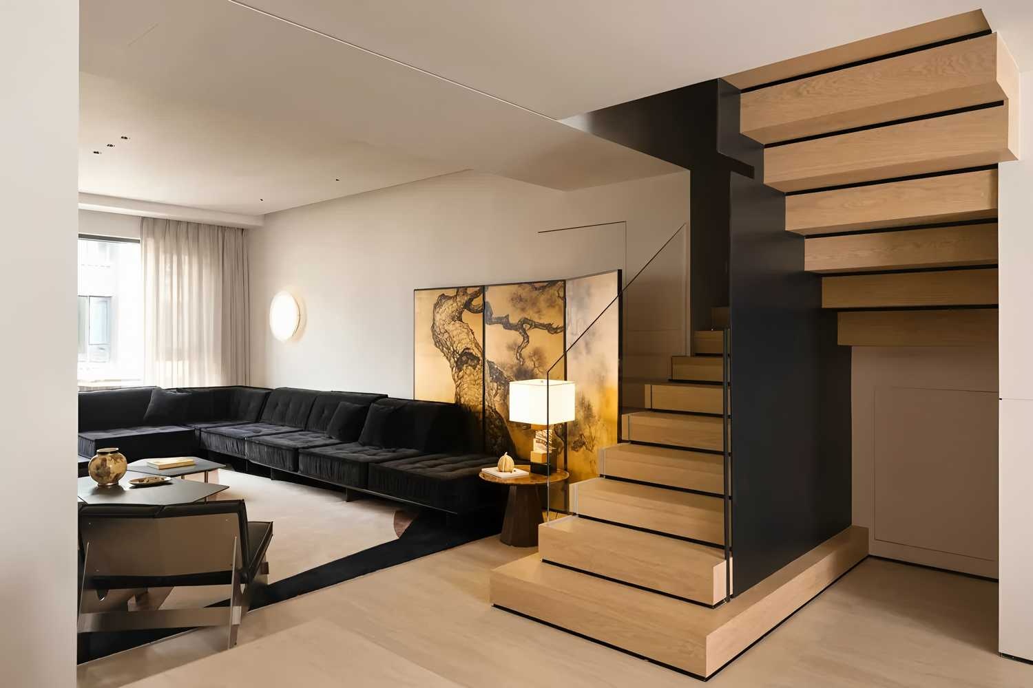 东方诗意美学的现代演绎丨中国成都丨成都集伽室内设计有限公司-8