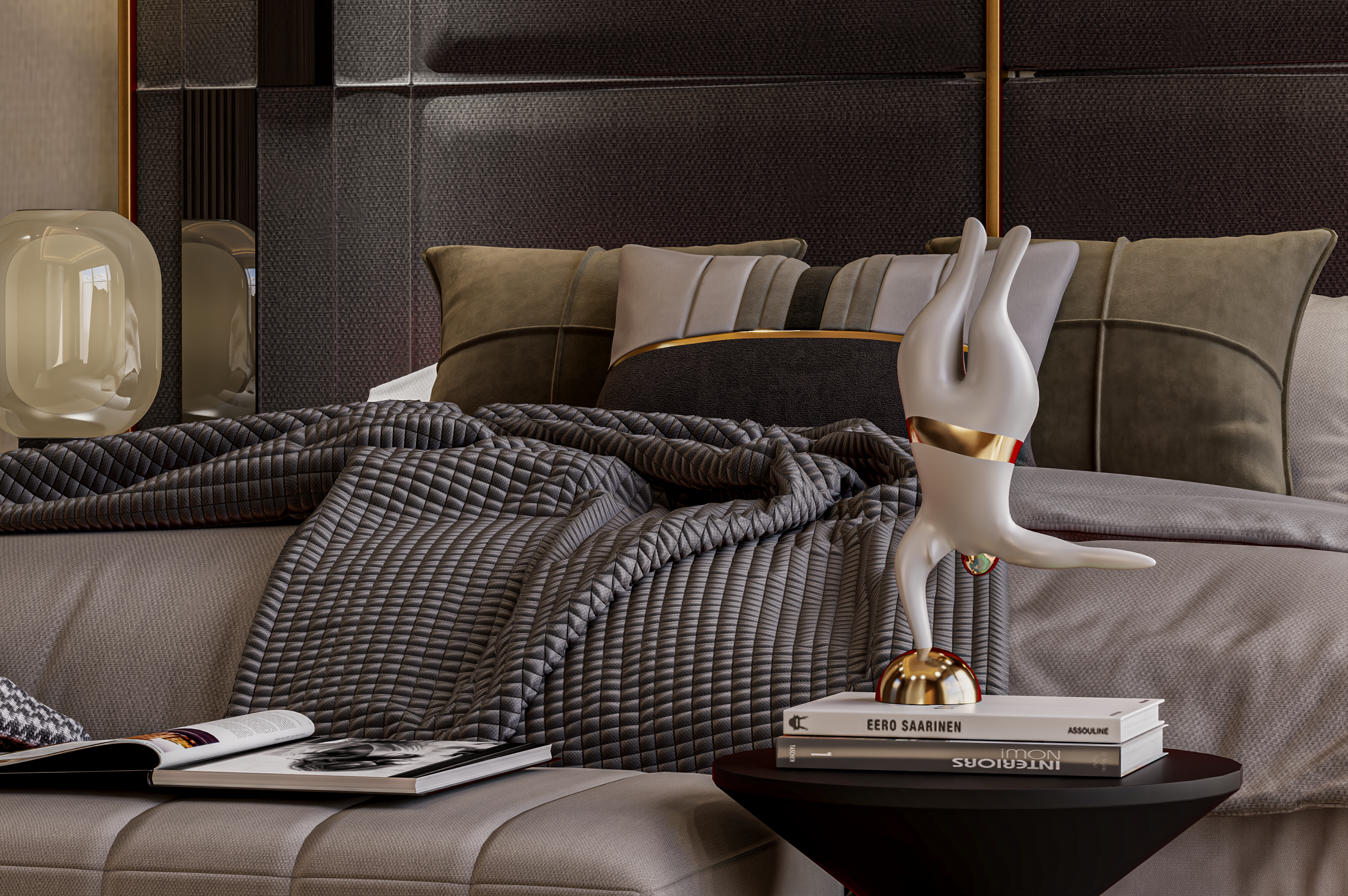 H. D. Bedroom - İnterior Design-2