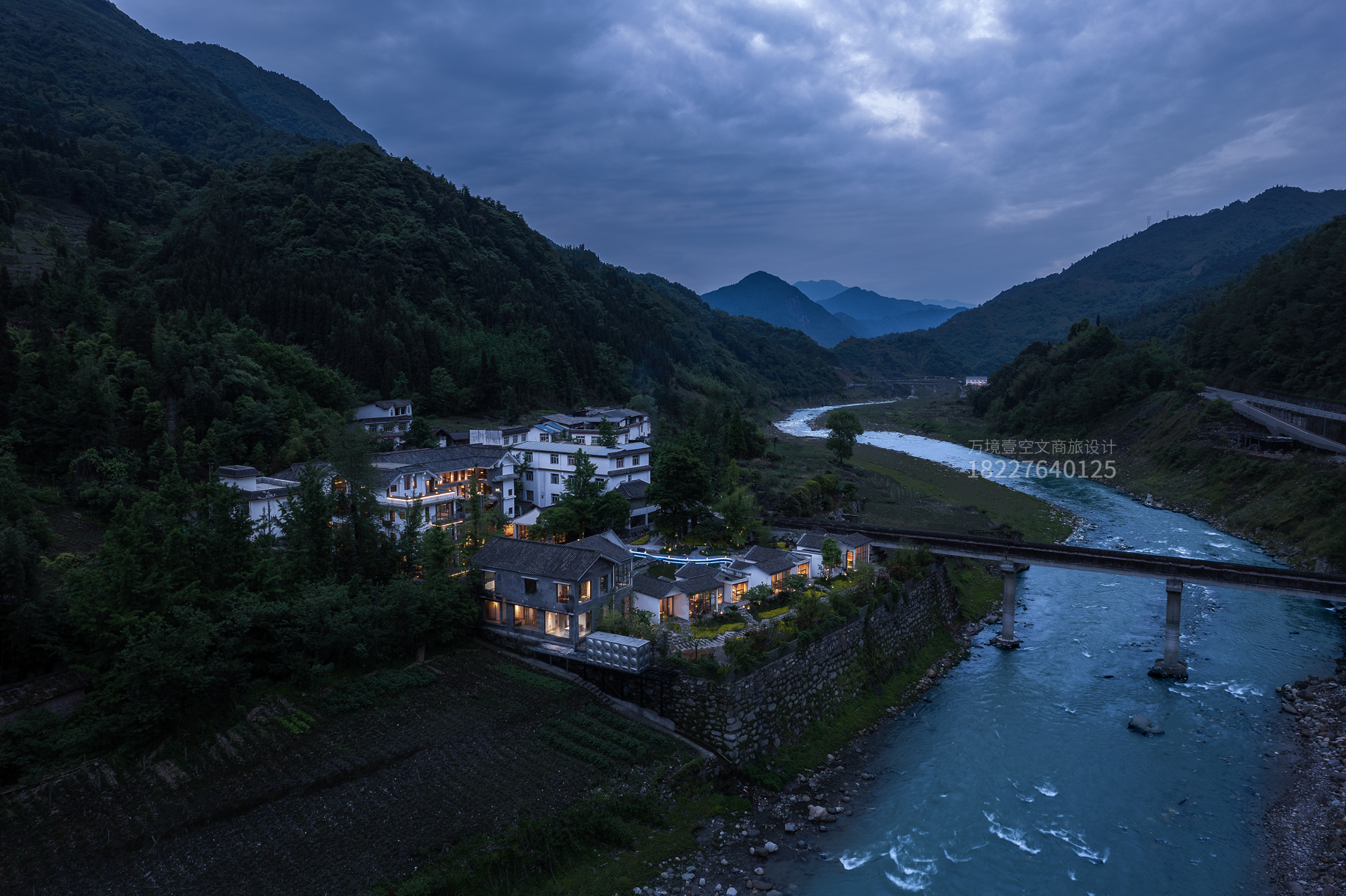 万境壹空悠哉山居温泉民宿空间设计-59