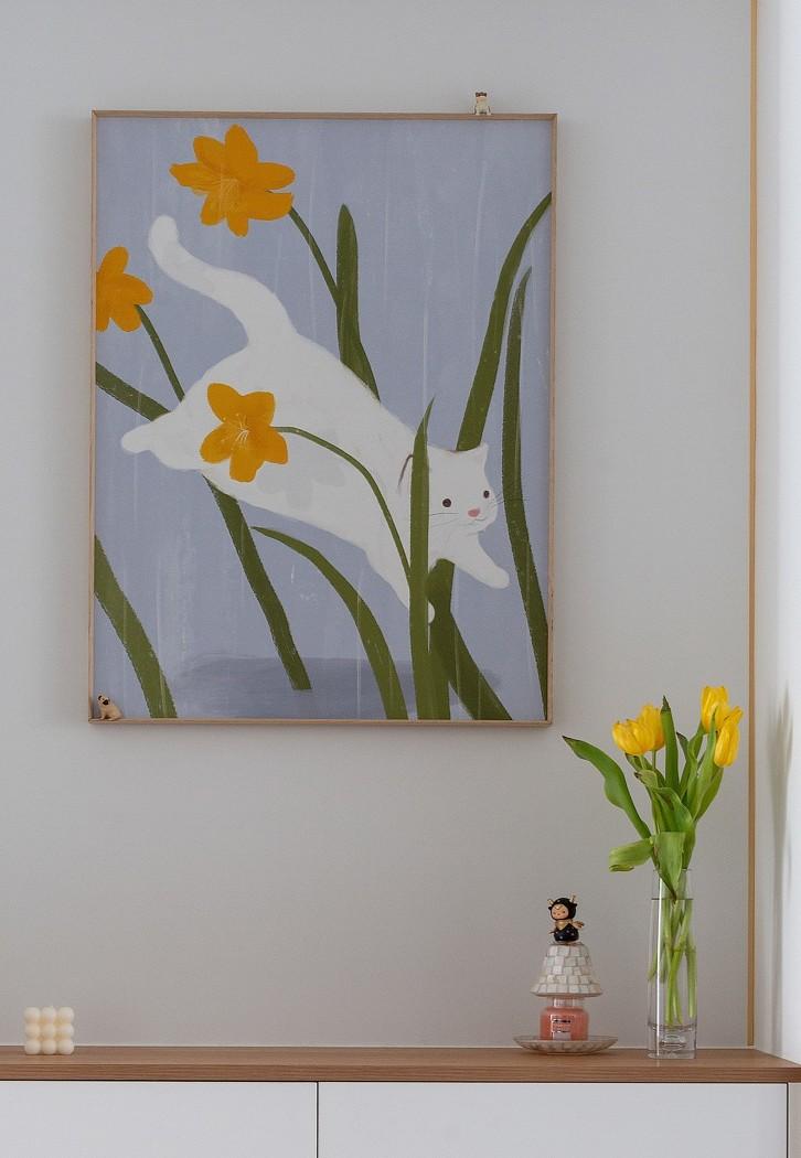 打破封闭,实现通透的两室一厅改造-12