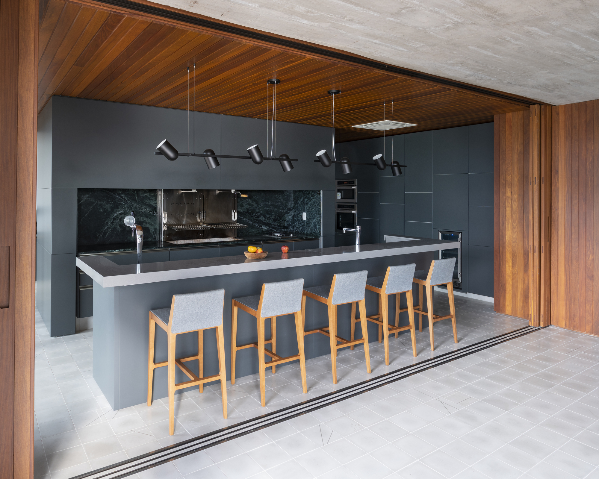 LSG #DM 住宅 | 混凝土棱镜与玻璃空间的互动-30