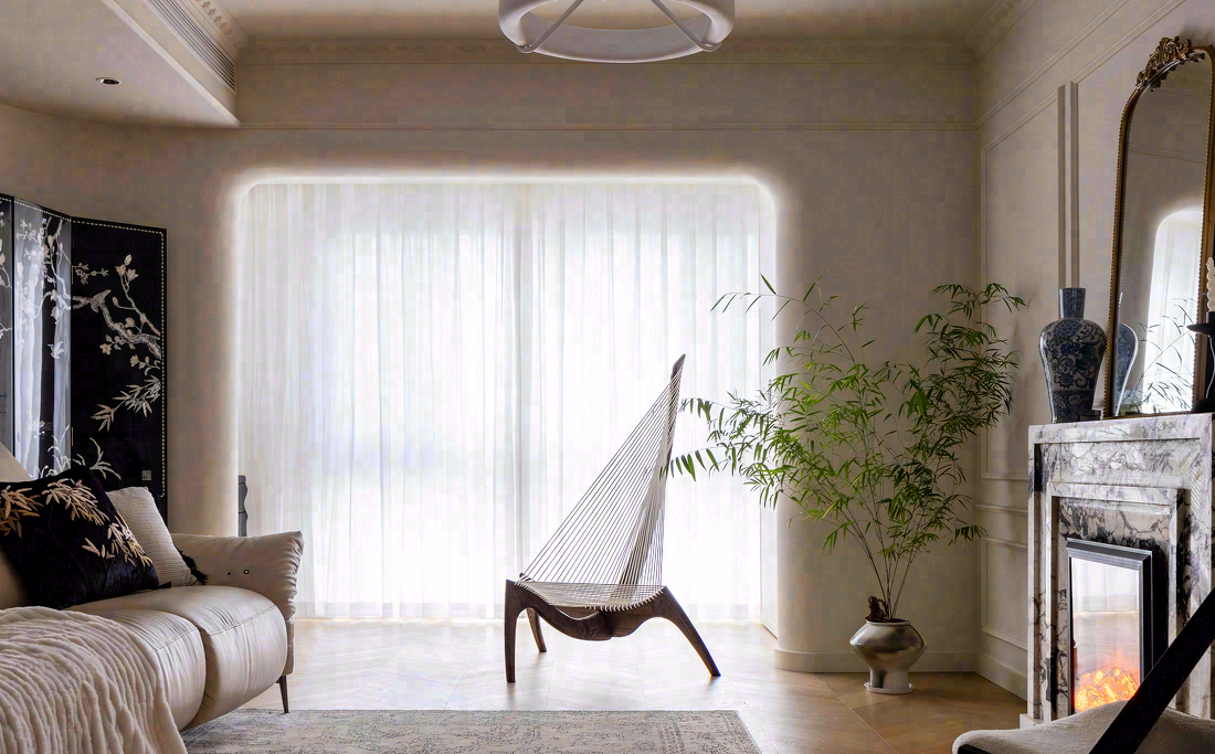 法式中国风之家「繁祉」丨中国芜湖丨研己设计-23