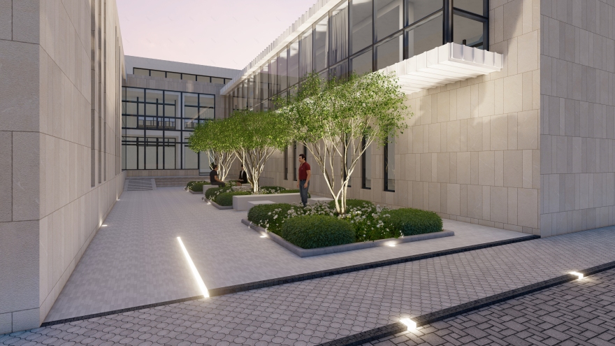 柔道联合会·训练中心丨阿塞拜疆丨Beloded Landscaping-20