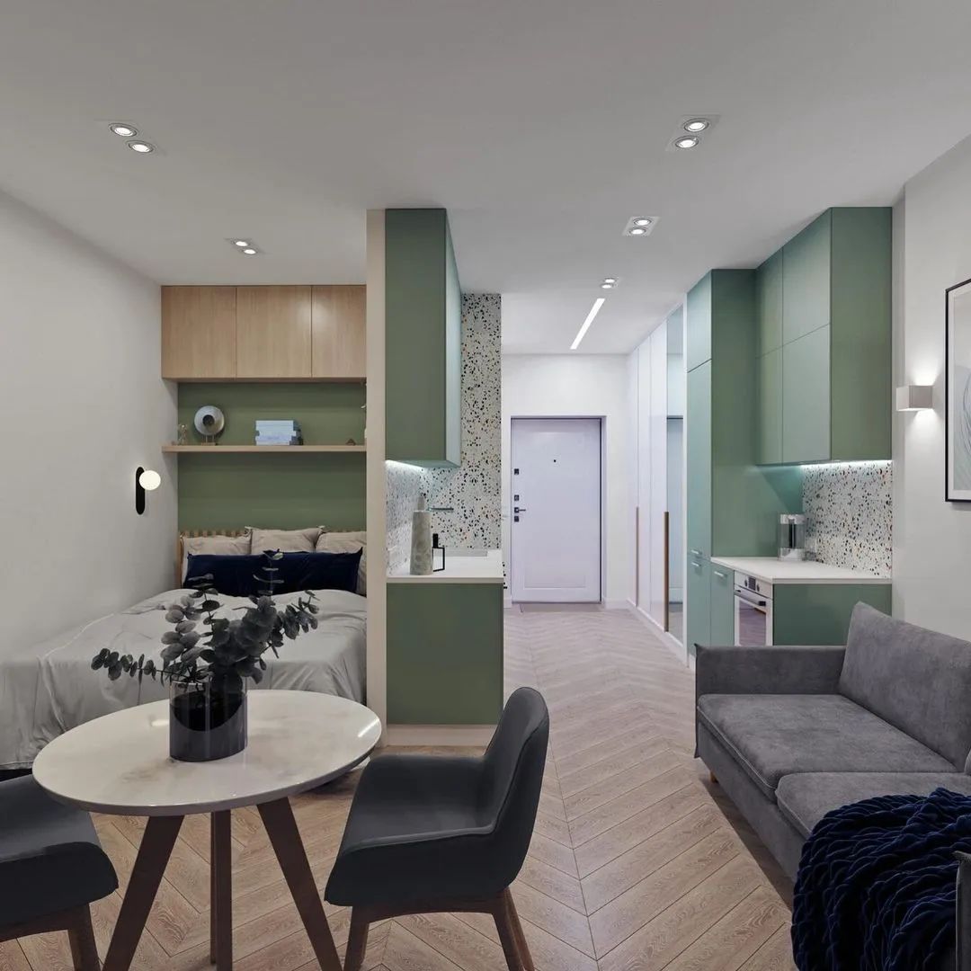 26㎡公寓设计项目丨Dubkova-22