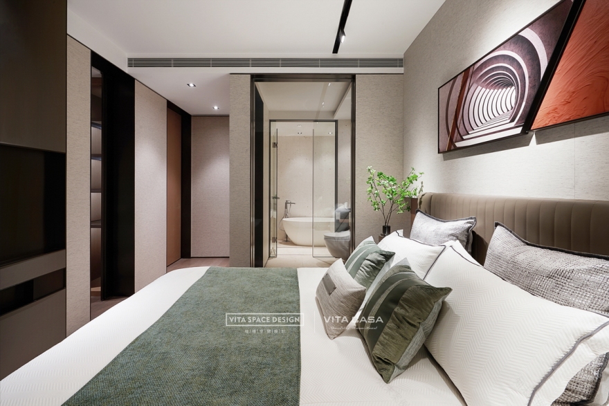 北站壹号 110m² 样板间设计丨维塔空间设计 & vitaCASA 软装设计-50