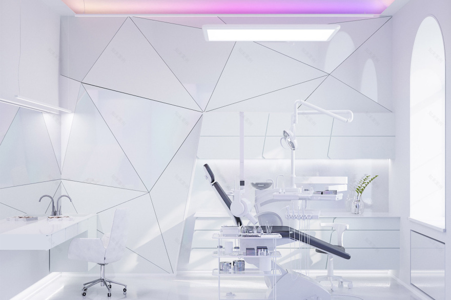 WHITE 牙科诊所室内设计丨捷克丨Nikita Feoktistov 等-10
