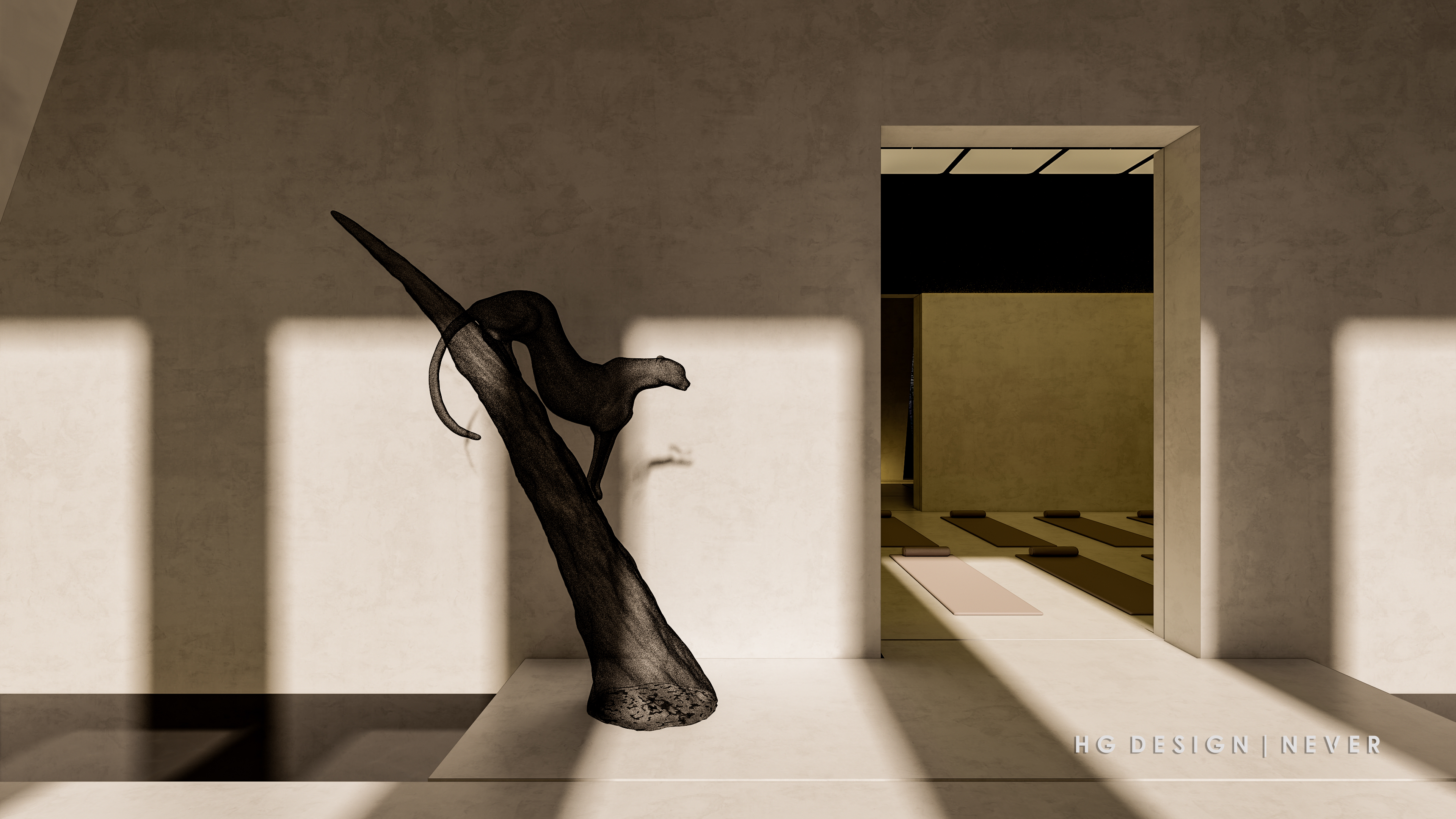 鉢 BOLL YOGA STUDIO 瑜伽馆设计丨NEVER DESIGN | HG-11