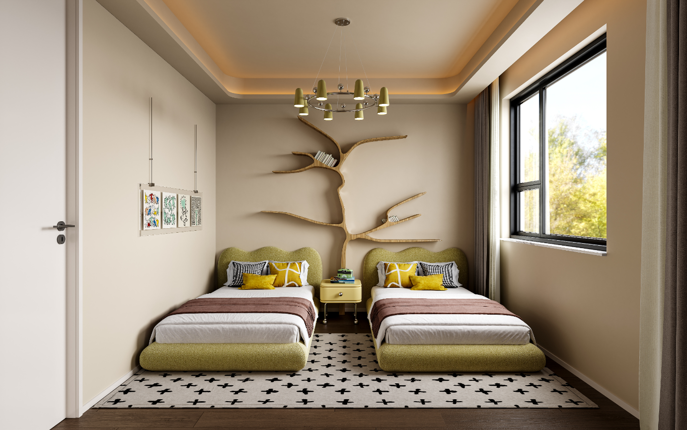 轻奢风复式别墅-7