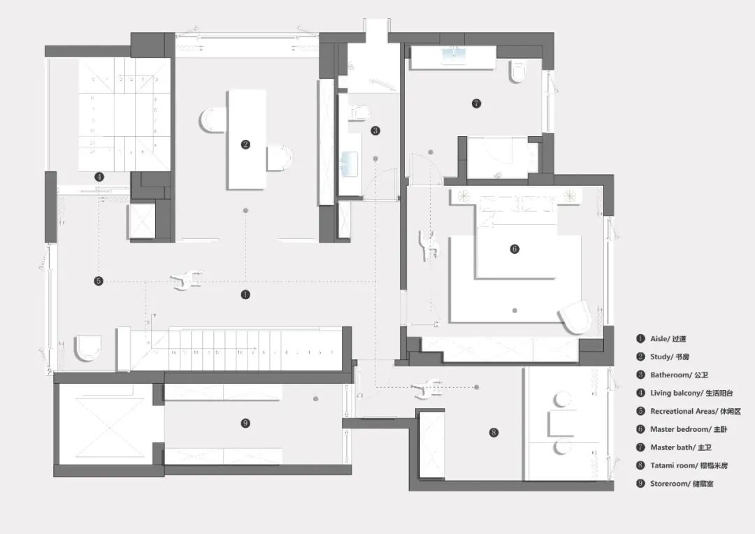 七星庄园诗意跃层丨中国温州丨温州思倍斯建筑空间设计-30