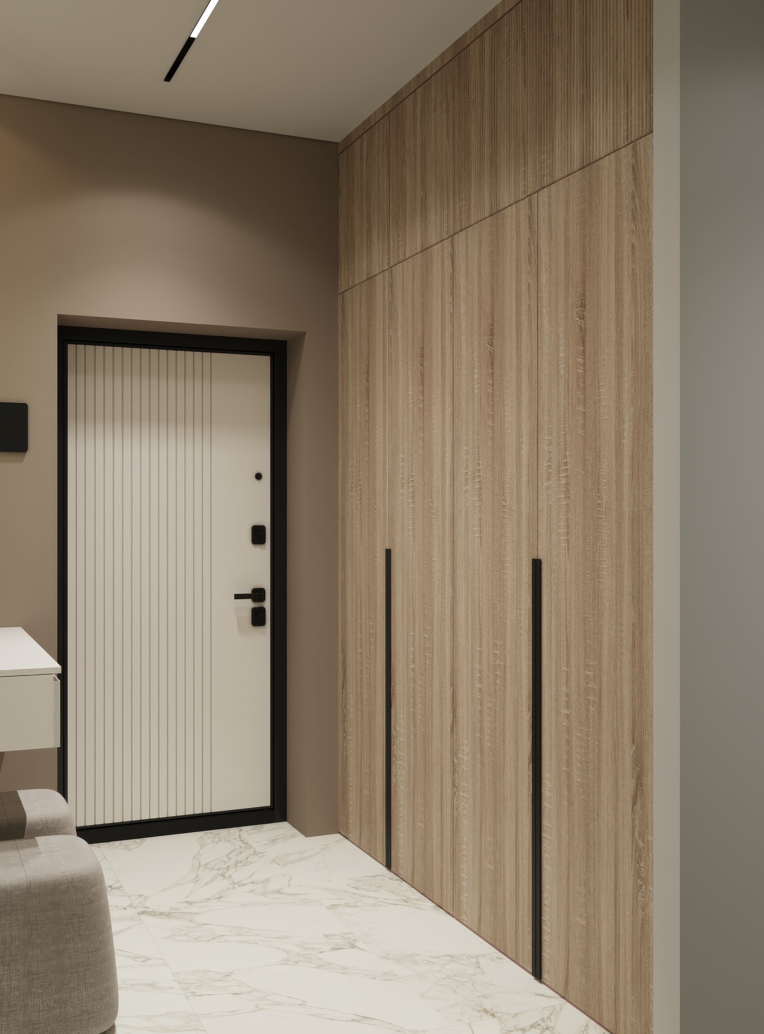 Двухкомнатная квартира 90 кв.м-5