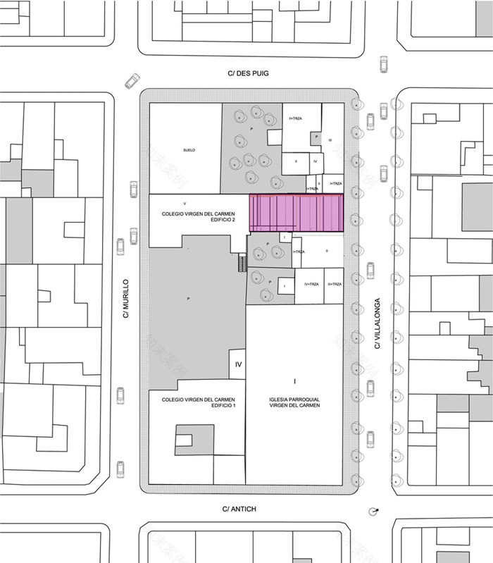 马洛卡岛的多彩多用途教室-23