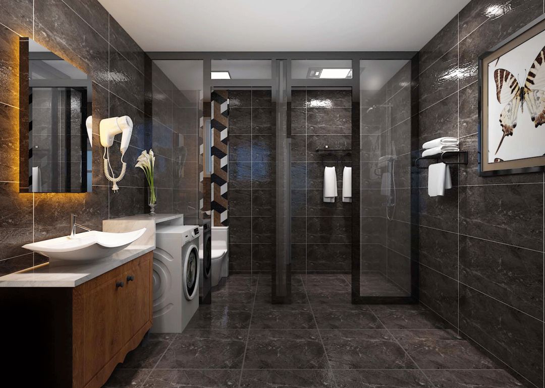 三式分离卫生间设计，干湿分离更健康-21