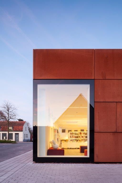 Sint Andries城市图书馆翻新扩建项目丨比利时-23