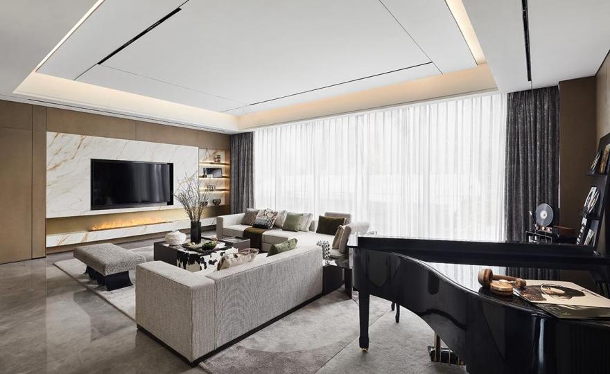 杭州揽月臻翠府样板间丨中国杭州丨盘古设计,观致设计-11