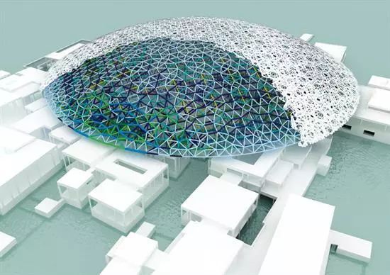 阿布扎比卢浮宫 | 让·努维尔的悬浮岛博物馆-96