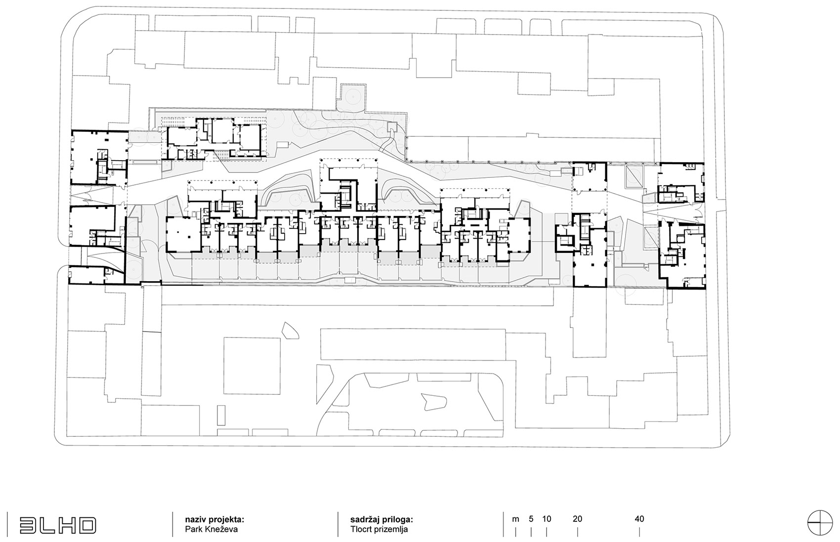 克罗地亚 Park Kneževa 住宅街区丨Studio 3LHD-52