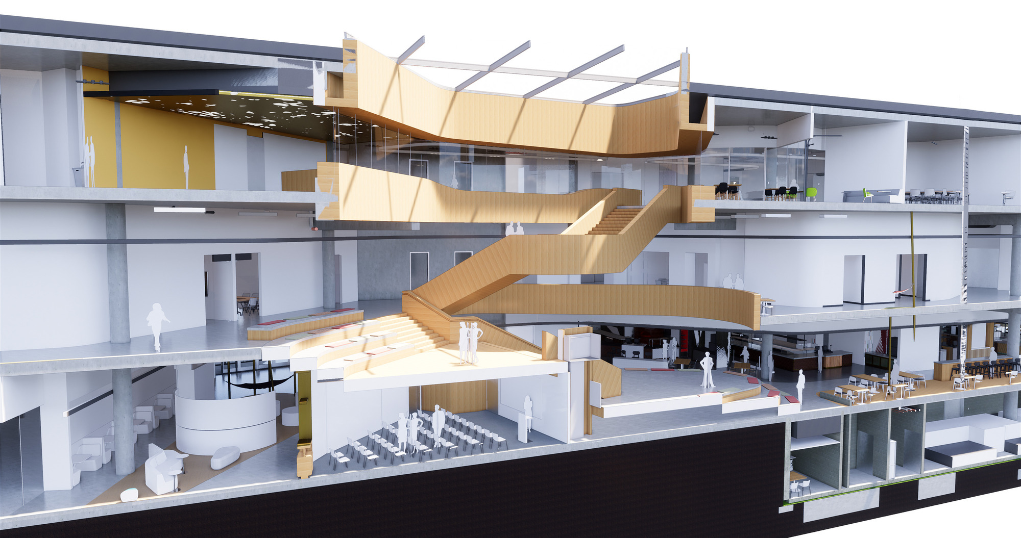 Western Michigan University Student Center / CannonDesign	-71