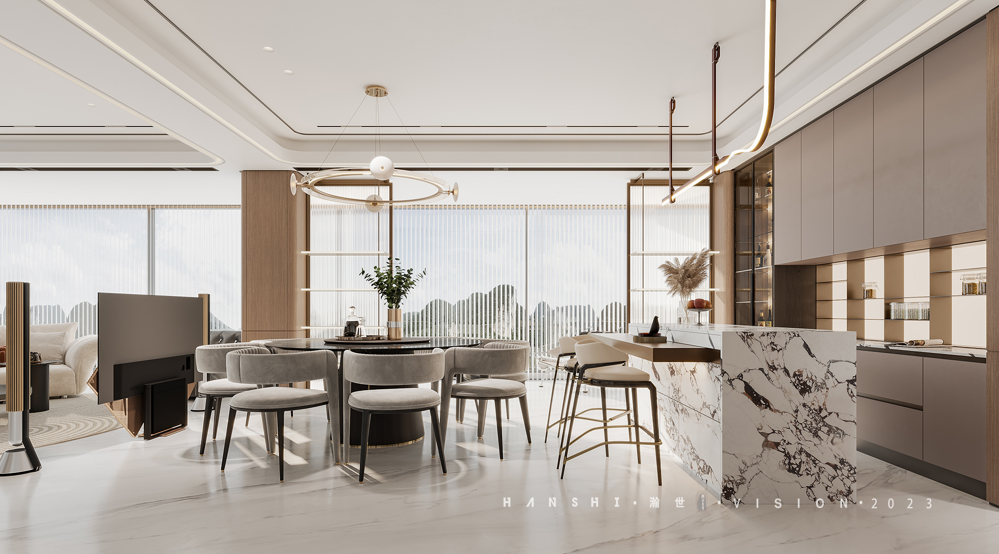 现代简约家装一瀚世表现-3