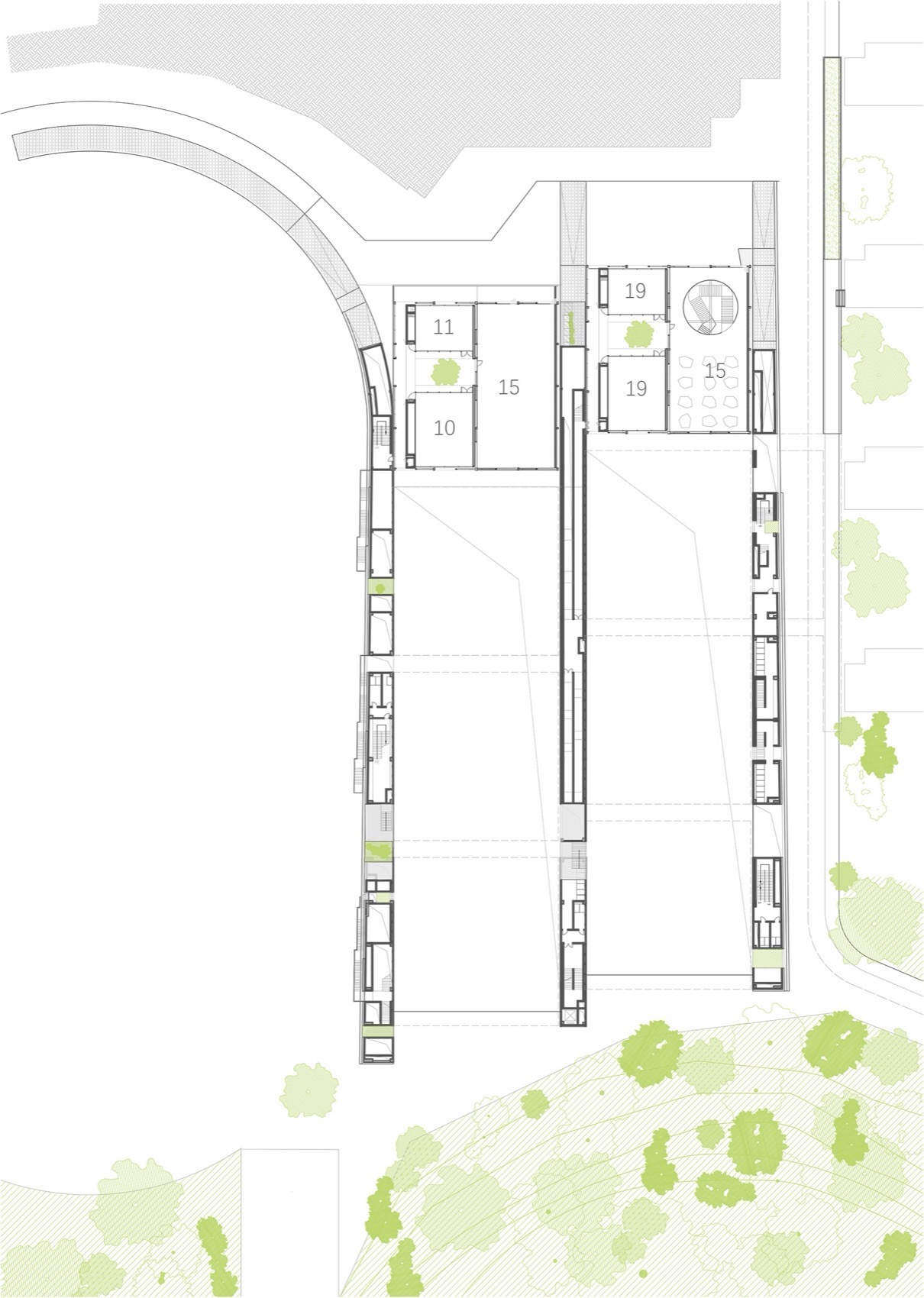 红岭高中新艺体中心丨中国深圳丨源计划建筑师事务所-145