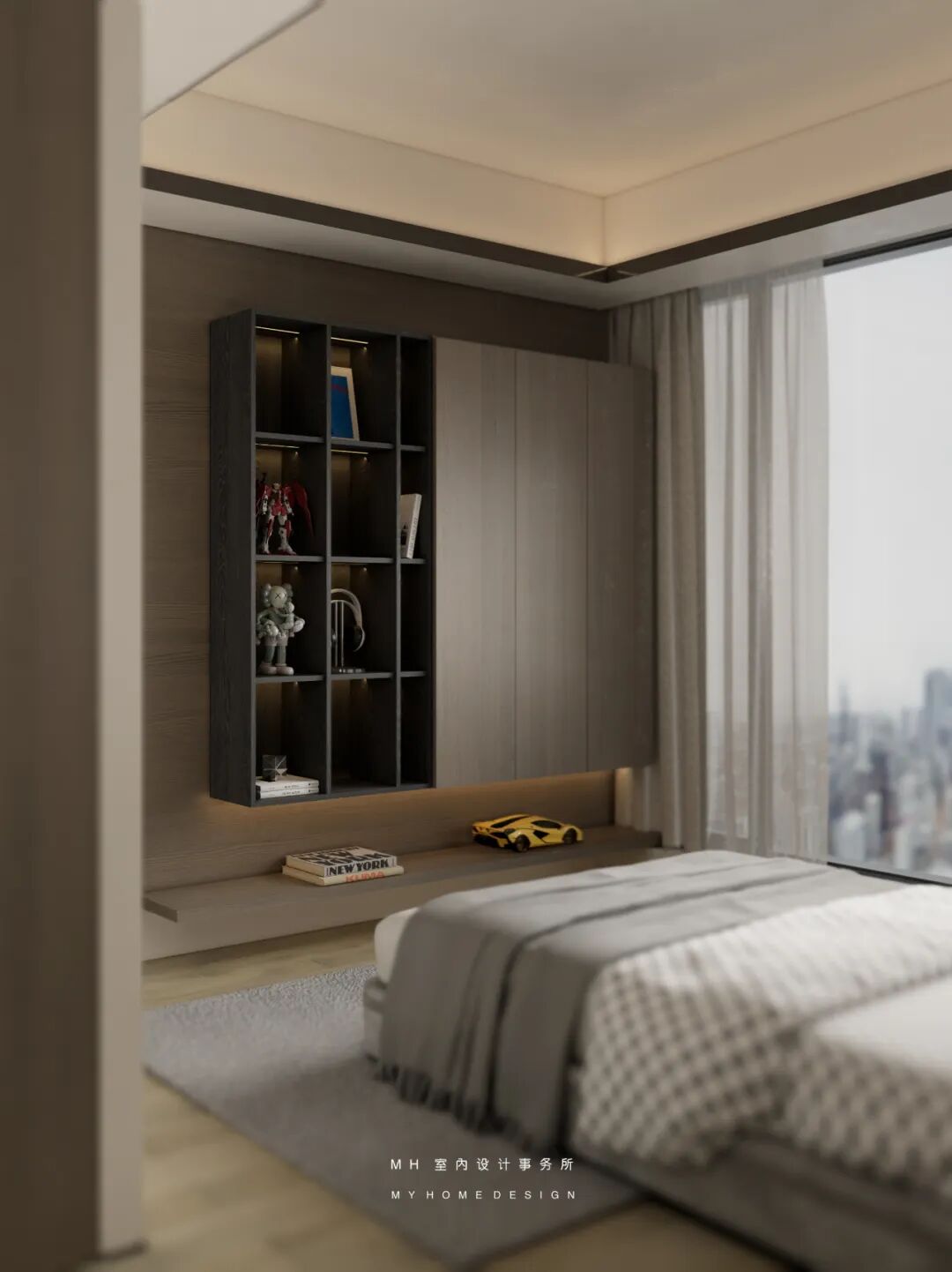 【首发】MH设计新作：诠释▏低奢精致平层豪宅-99