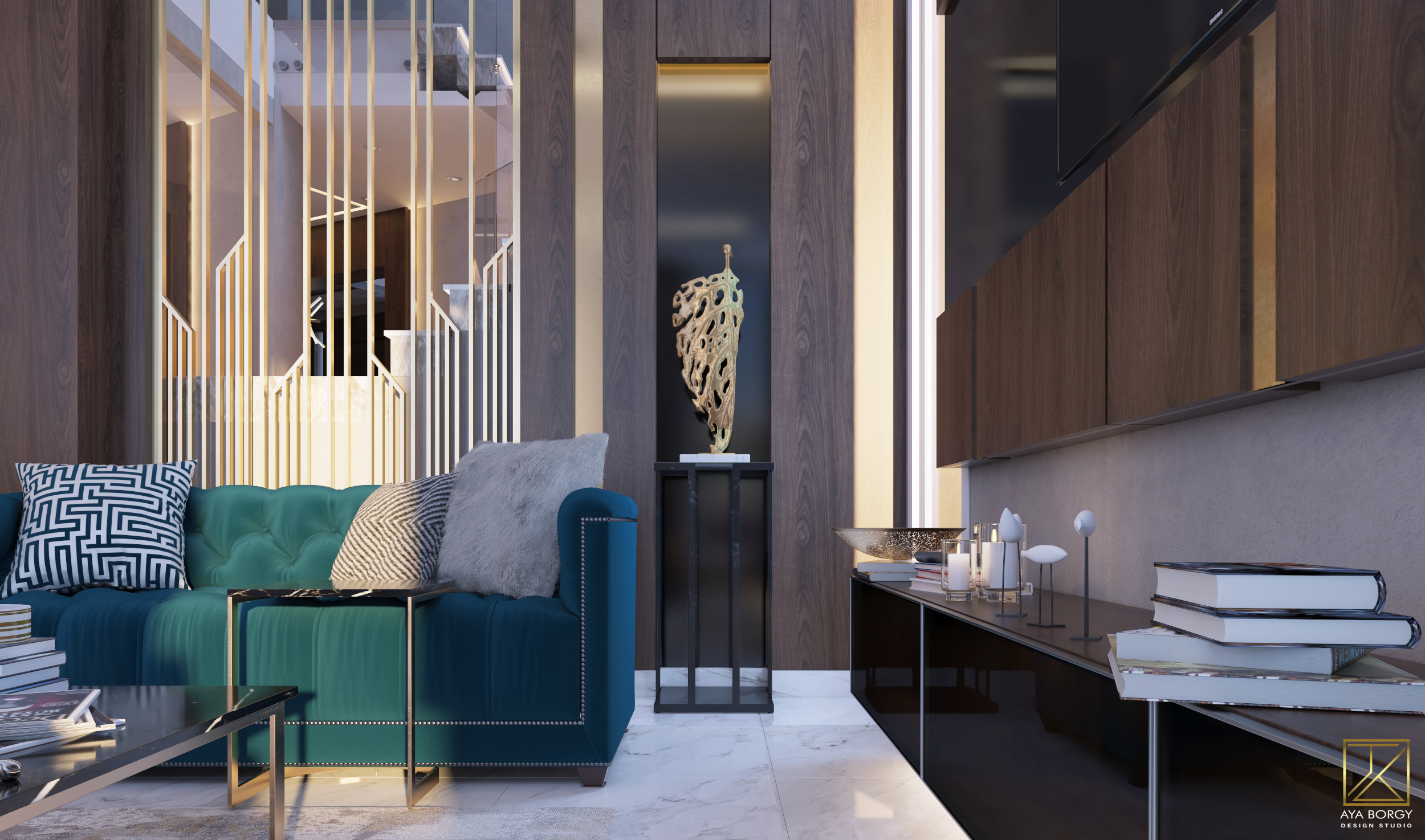 Luxury Contemporary Reception | Private Villa-14