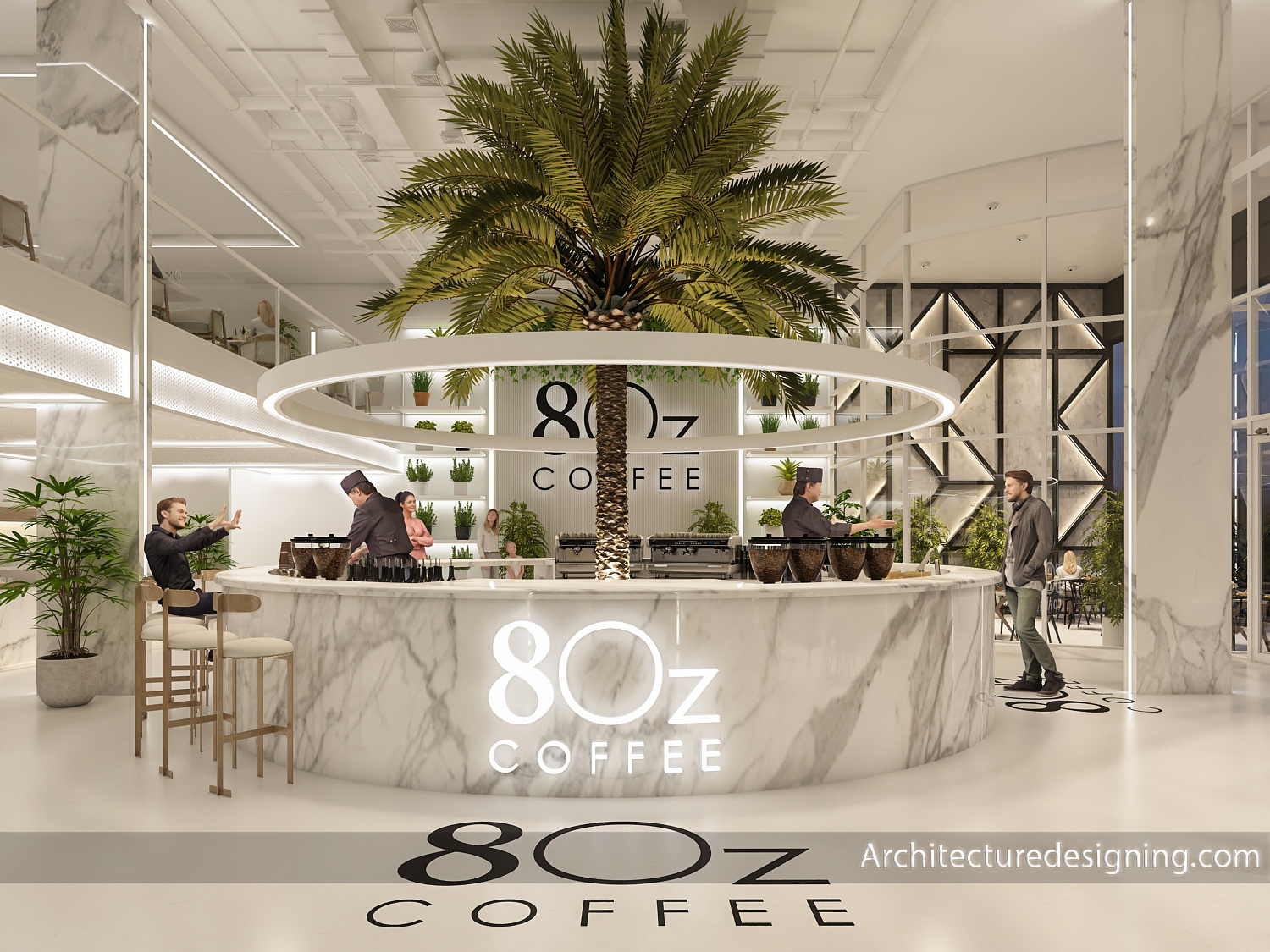 咖啡店室内设计丨印度-4