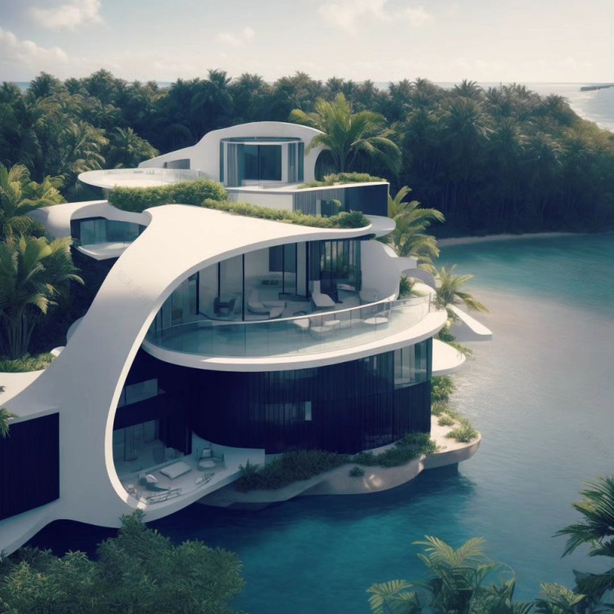 印度尼西亚巴布亚酒店综合体概念设计-2